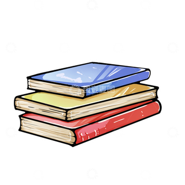 源文件下载【趣麦麦图】教师节开学季书本手绘插画