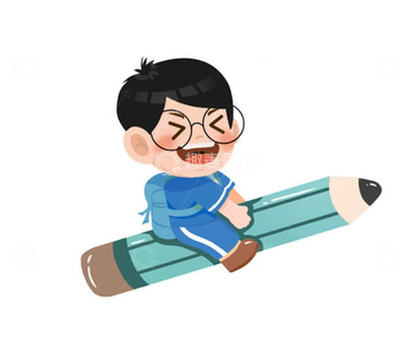 源文件下载【趣麦麦图】手绘开学季卡通男学生人物素材