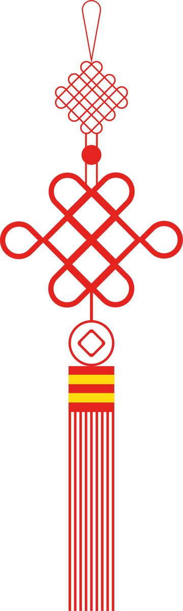 红色蝴蝶结图案花纹