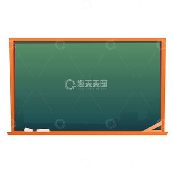 源文件下载【趣麦麦图】教师节开学季黑板报元素绿色