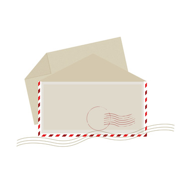 教师节感恩邀请函信封纸张