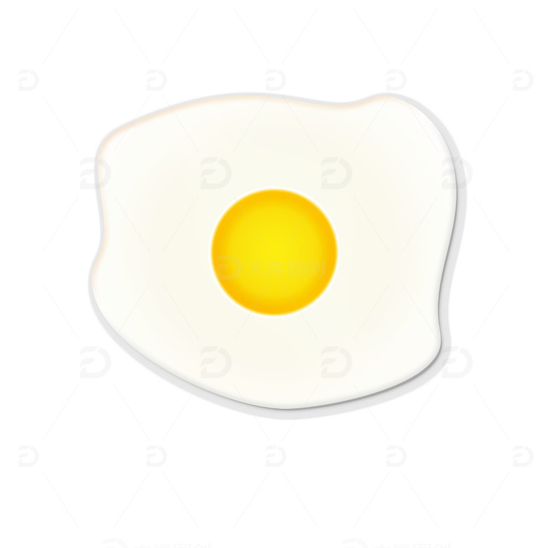 源文件下载【趣麦麦图】卡通风煎蛋荷包蛋美食系列免抠素材