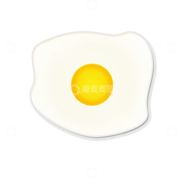 源文件下载【趣麦麦图】-卡通风煎蛋荷包蛋美食系列免抠素材