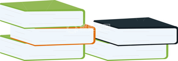 源文件下载【趣麦麦图】开学毕业/季装饰元素免扣书