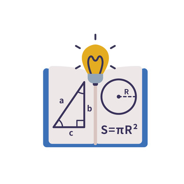 卡通几何数学知识元素
