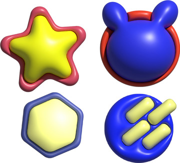 3D卡通小素材
