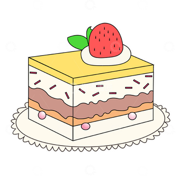 源文件下载【趣麦麦图】茶馆出品美味蛋糕