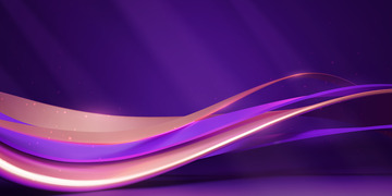 企业璀璨光晕年会展板背景