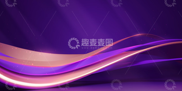 源文件下载【趣麦麦图】企业璀璨光晕年会展板背景