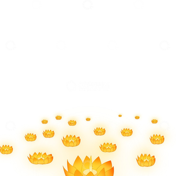 源文件下载【趣麦麦图】扁平中元节祭祀节日纪念河灯