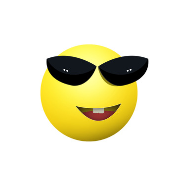 3D卡通笑脸分层