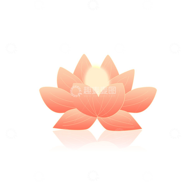 源文件下载【趣麦麦图】粉色小清新手绘中元节河灯元素