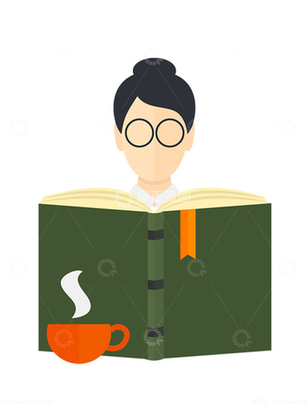 源文件下载【趣麦麦图】教师节老师书本矢量手绘元素