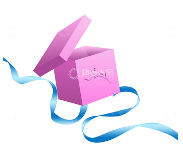 源文件下载【趣麦麦图】七夕礼物盒子