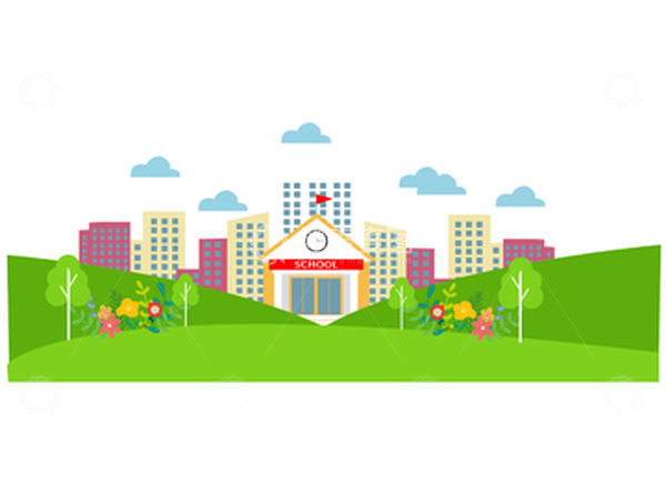 开学季学校周围环境