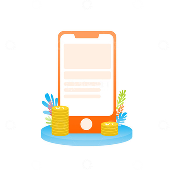 源文件下载【趣麦麦图】小清新手机理财 账单管理查看