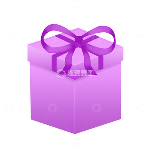 源文件下载【趣麦麦图】粉紫色教师节精美教师温情礼盒体免抠素材