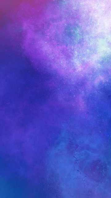 蓝色星空星云科技背景图