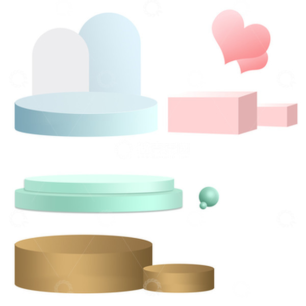 源文件下载【趣麦麦图】大促电商商品展台