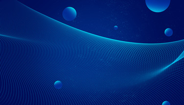 深蓝色科技几何线条背景