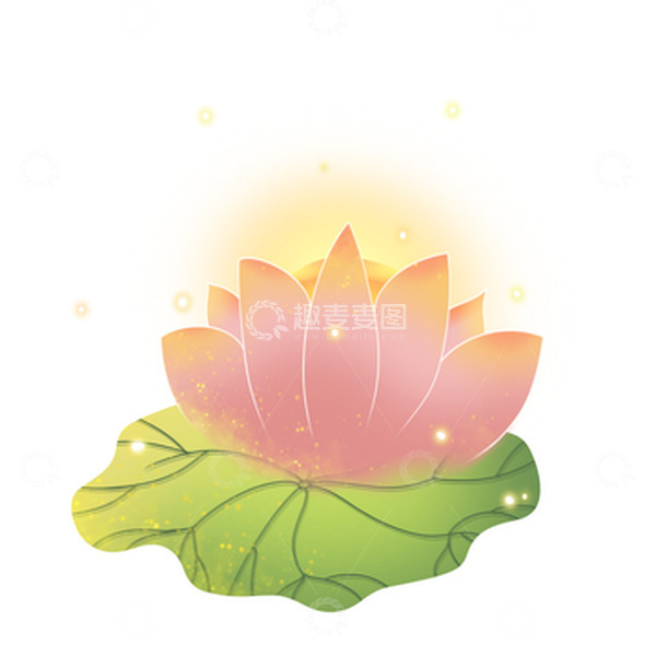 源文件下载【趣麦麦图】河灯荷花灯中元节祈福祭祖元素图