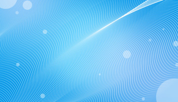 简约几何线条光晕蓝色渐变商务科技海报背景