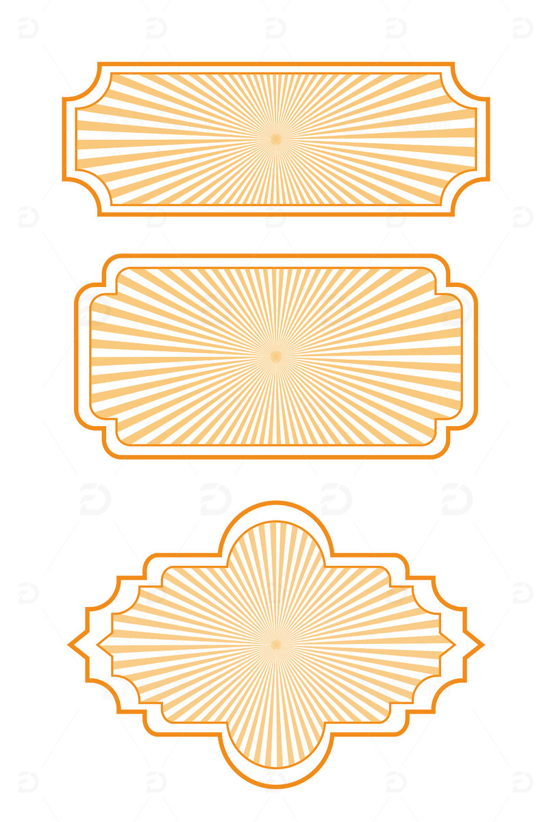 中式边框满港风边框