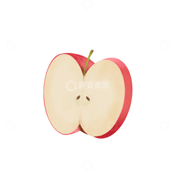 源文件下载【趣麦麦图】手绘水果苹果果实圣诞节元旦秋天元素