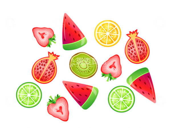 源文件下载【趣麦麦图】卡通水果手绘图