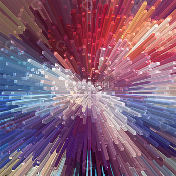 源文件下载【趣麦麦图】3D炫酷玻璃质感背景