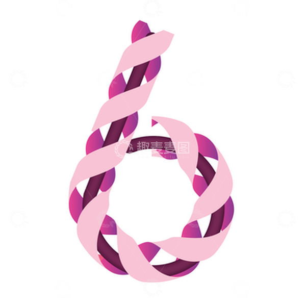 源文件下载【趣麦麦图】AI 3D节日装饰彩带文字