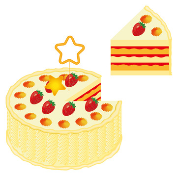 奶黄  卡通  蛋糕  3d立体