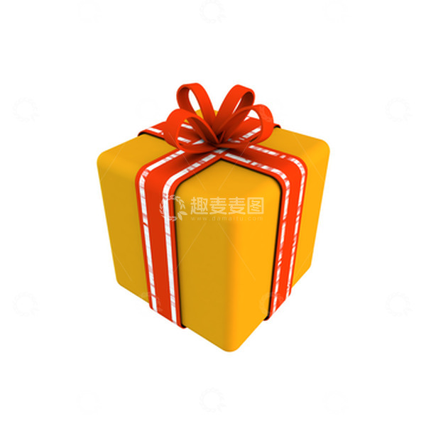 源文件下载【趣麦麦图】盒子礼盒节日礼盒活动礼盒黄色盒子