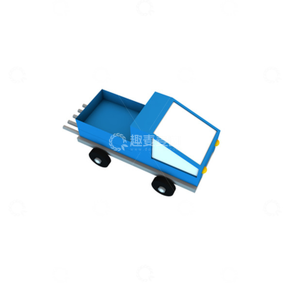 源文件下载【趣麦麦图】-汽车卡车小汽车小卡车卡通装饰