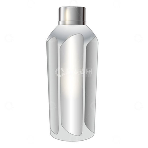 源文件下载【趣麦麦图】金属银色3d杯子元素