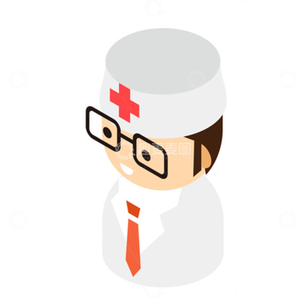 源文件下载【趣麦麦图】-3d医生卡通元素