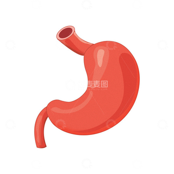 源文件下载【趣麦麦图】-红色的胃胃病