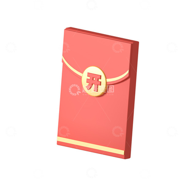 源文件下载【趣麦麦图】3d立体红包素材