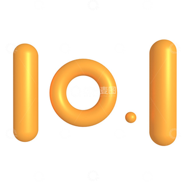 源文件下载【趣麦麦图】10.1国庆节金色3D数字