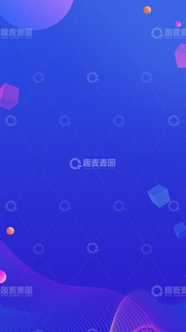 源文件下载【趣麦麦图】科技渐变简约背景