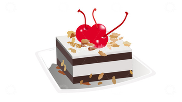 源文件下载【趣麦麦图】-可口美味的蛋糕