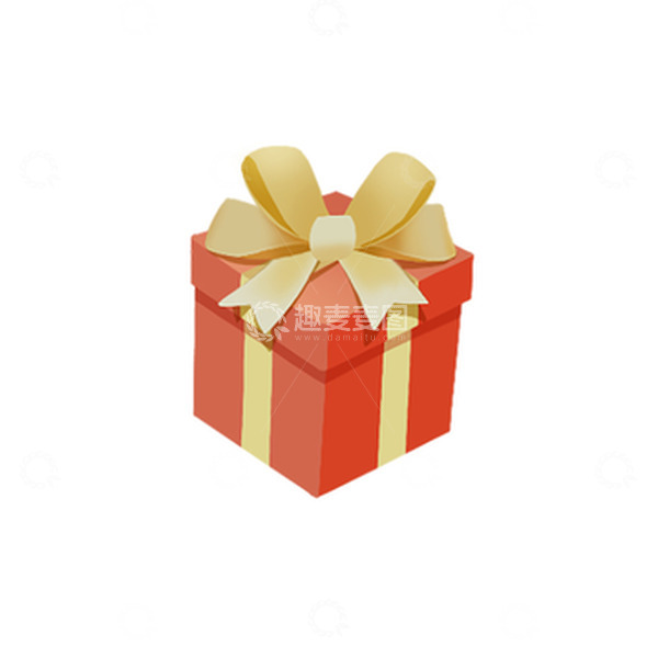 源文件下载【趣麦麦图】礼盒素材插画