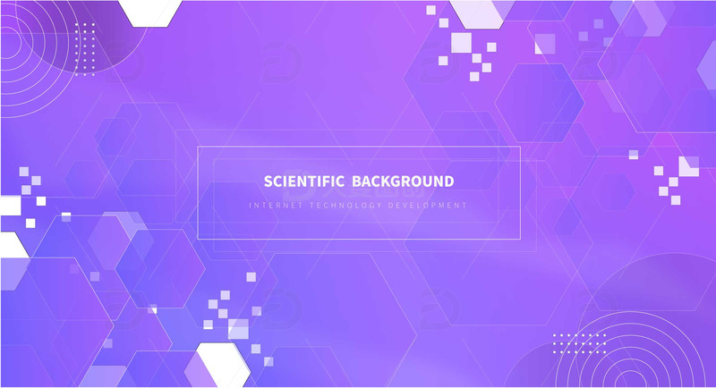 源文件下载【趣麦麦图】紫色时尚科技电商淘宝宣传banner背景