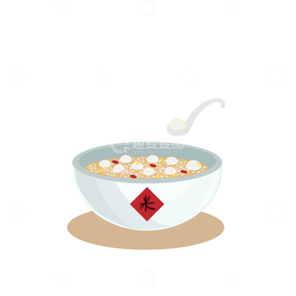 源文件下载【趣麦麦图】白露美食酒糟圆子米酒手绘元素