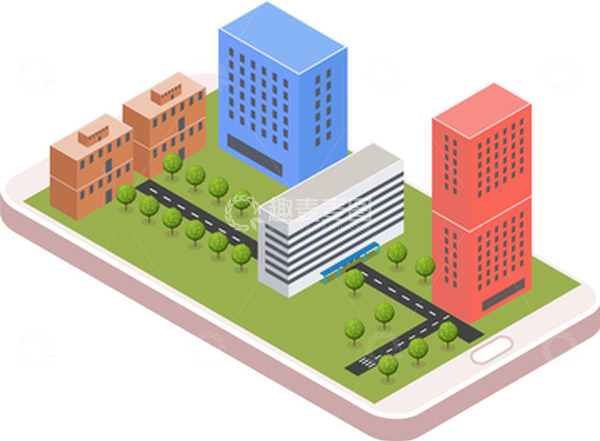 源文件下载【趣麦麦图】智慧房产管理房地产建筑工程