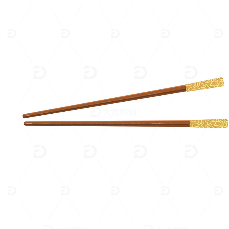 源文件下载【趣麦麦图】筷子中秋团圆吃饭餐具 温暖