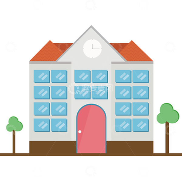 源文件下载【趣麦麦图】可爱卡通手绘房子元素