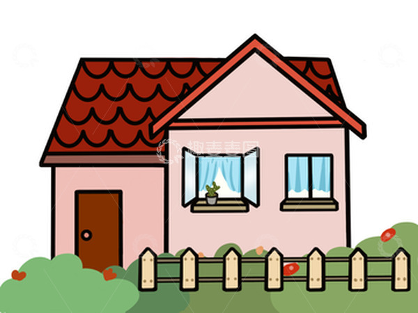 源文件下载【趣麦麦图】粉色墙壁城市建筑房子元素