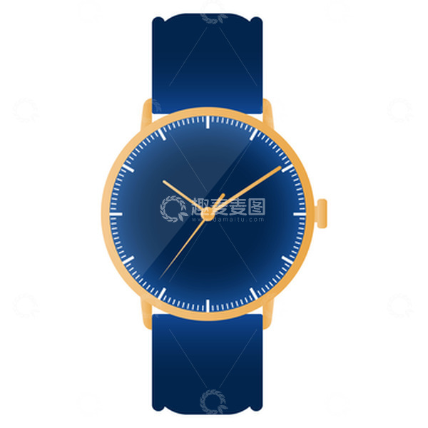 源文件下载【趣麦麦图】手表 简约 微渐变 高对比色