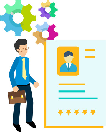 社会招聘会面试简历人才市场